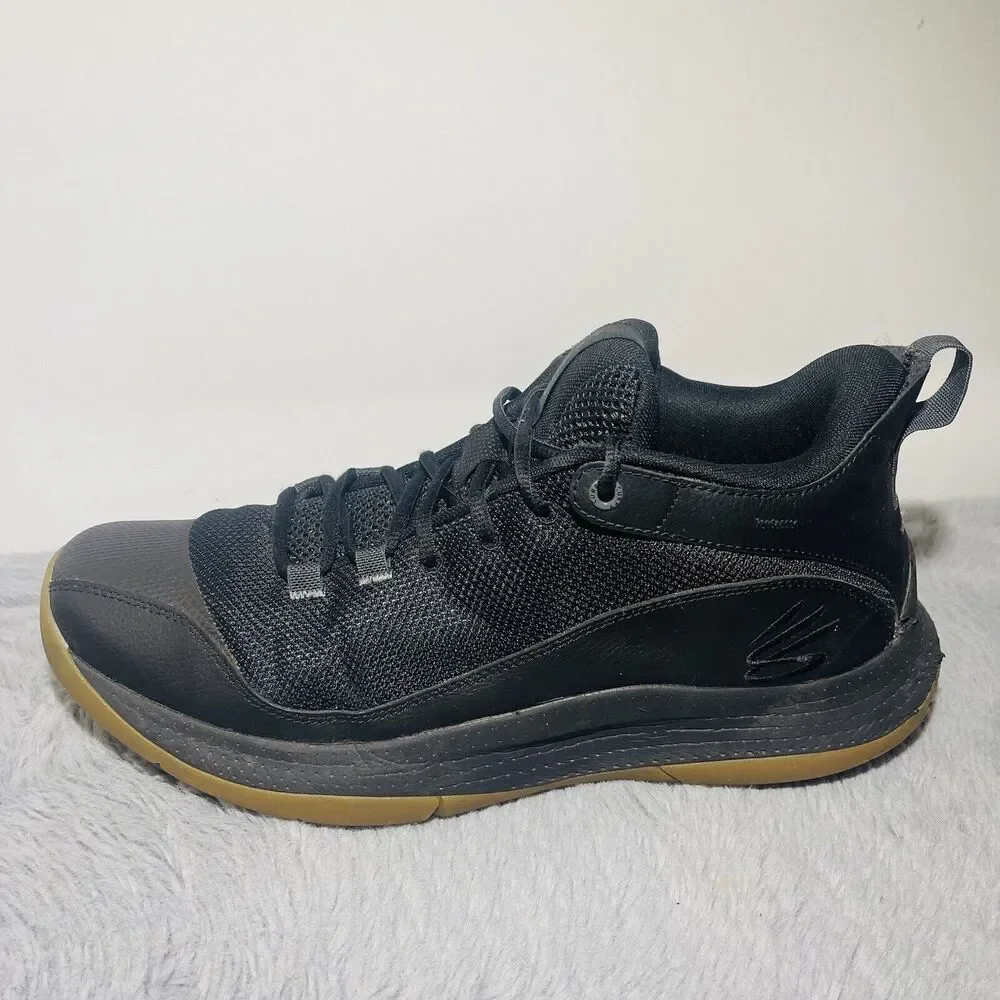 Under Armour Curry 3Z5 Basketball Shoe Men’s Size 13 3023087-003 Black Brown